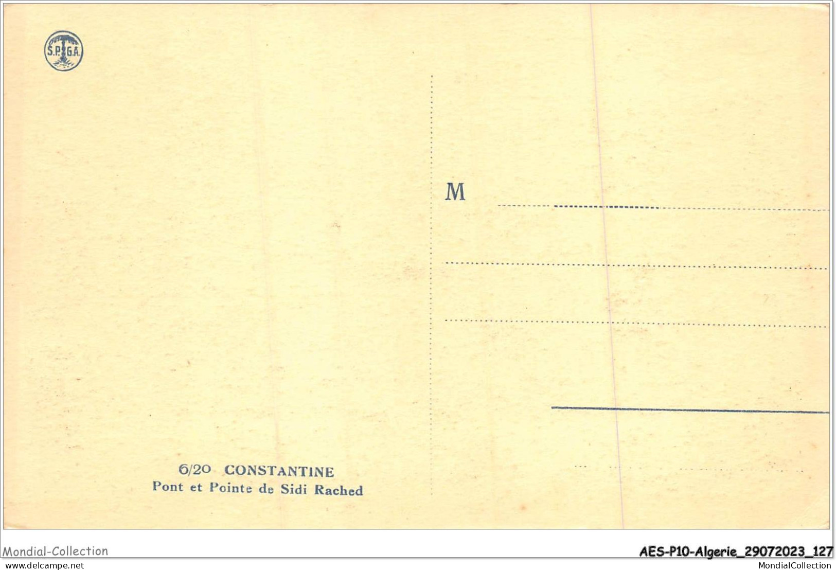 AESP10-ALGERIE-0942 - CONSTANTINE - Pont Et Pointe De Sidi Rached  - Konstantinopel