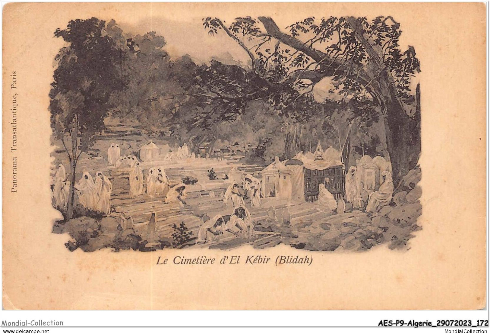 AESP9-ALGERIE-0862 - Le Cimétière D'el Kébir - BLIDA - Blida