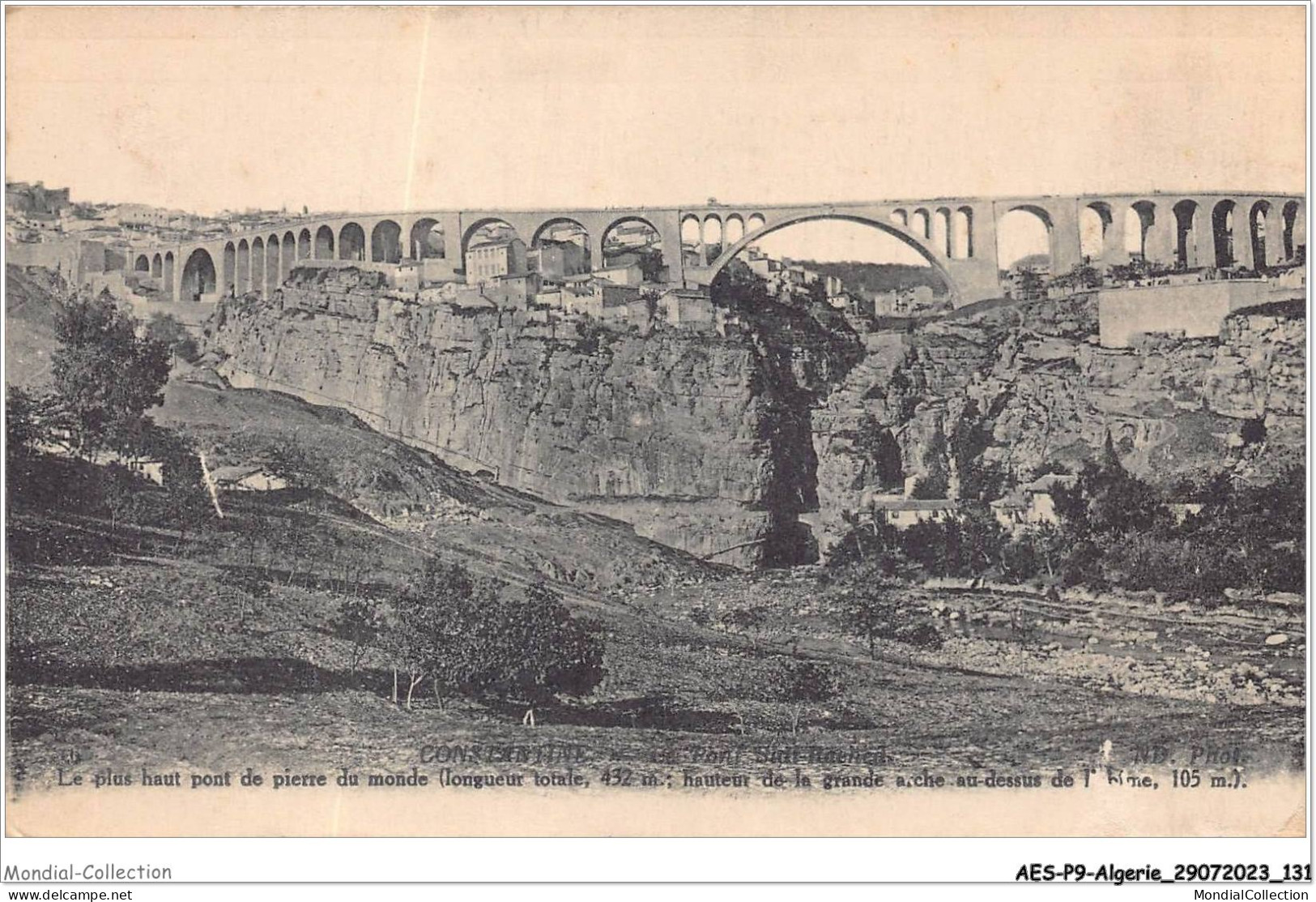 AESP9-ALGERIE-0841 - CONSTANTINE - Pont Sidi Rached  - Constantine
