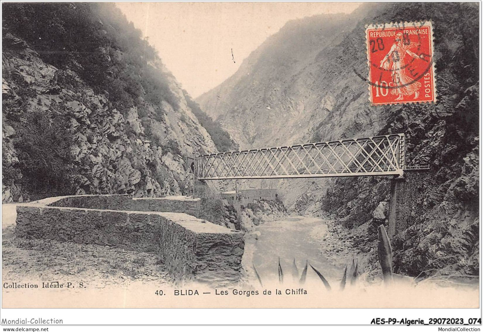 AESP9-ALGERIE-0812 - BLIDA - Les Gorges De La Chiffa  - Blida