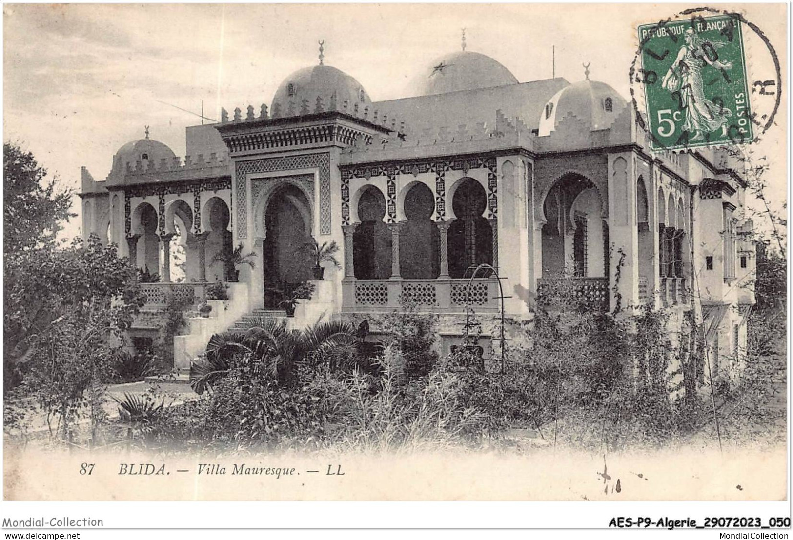 AESP9-ALGERIE-0800 - BLIDA - Villa Mauresque  - Blida