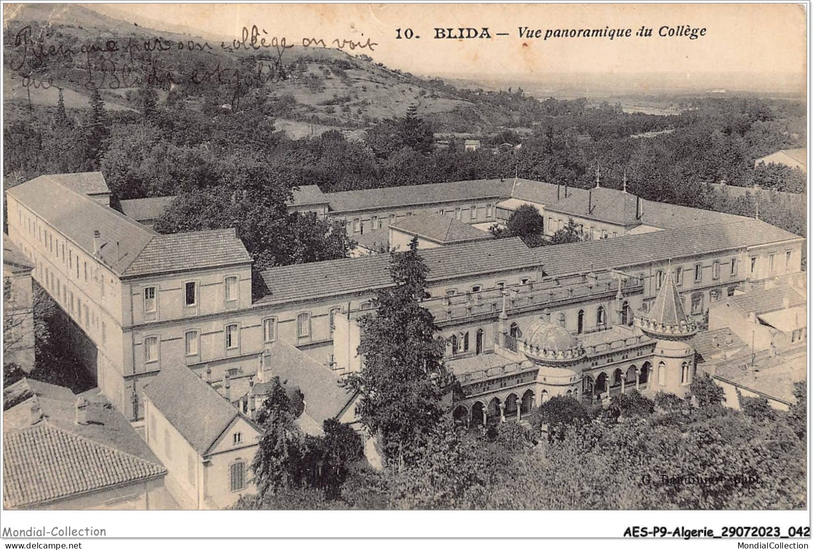 AESP9-ALGERIE-0796 - BLIDA - Vue Panoramique Du Collège  - Blida