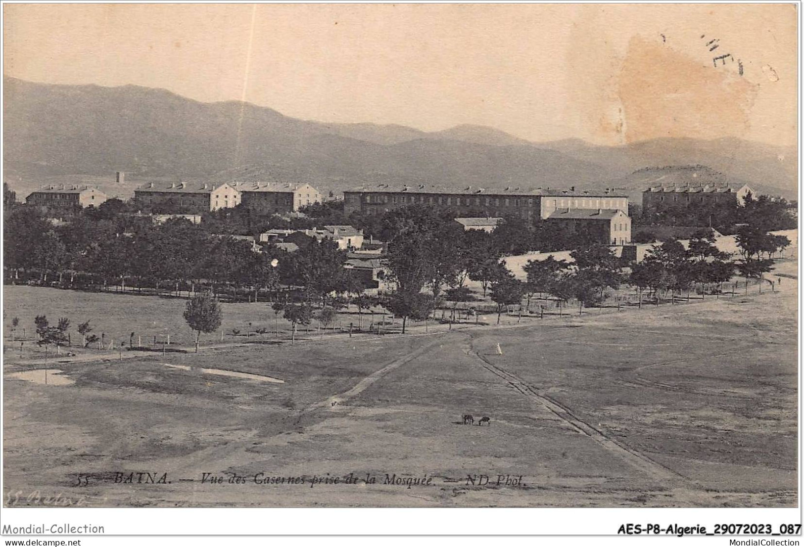 AESP8-ALGERIE-0723 - BATNA - Vue Des Casernes Prise De La Mosquée  - Batna