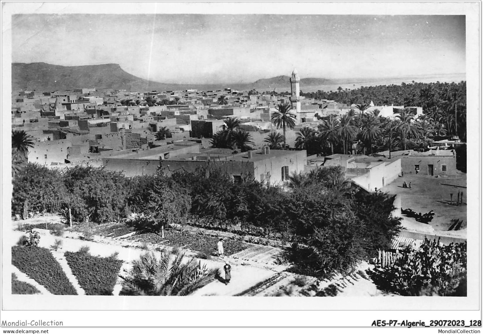 AESP7-ALGERIE-0637 - BOU-SAADA - Cité Du Bonheur - Vue Prise De L'hôtel Transat  - M'Sila