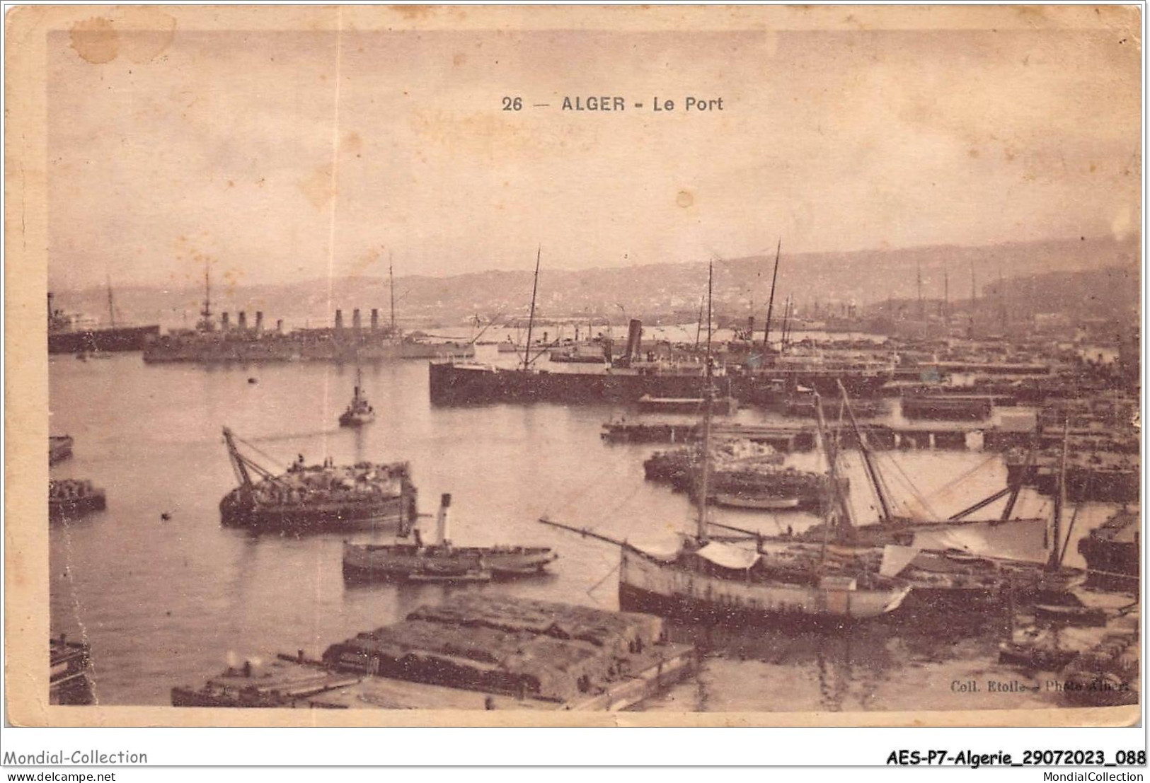 AESP7-ALGERIE-0617 - ALGER - Le Port  - Alger