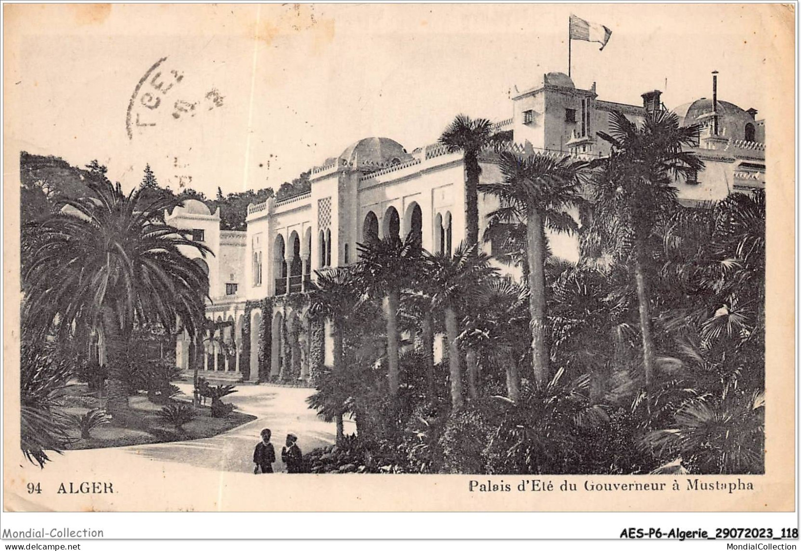 AESP6-ALGERIE-0548 - ALGER - Palais D'été Du Gouverneur à Mustapha - Alger