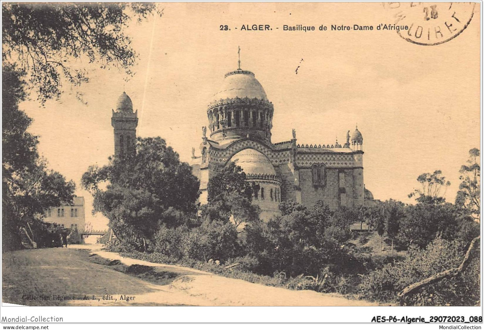 AESP6-ALGERIE-0533 - ALGER - Basilique De Notre-dame D'afrique  - Algiers