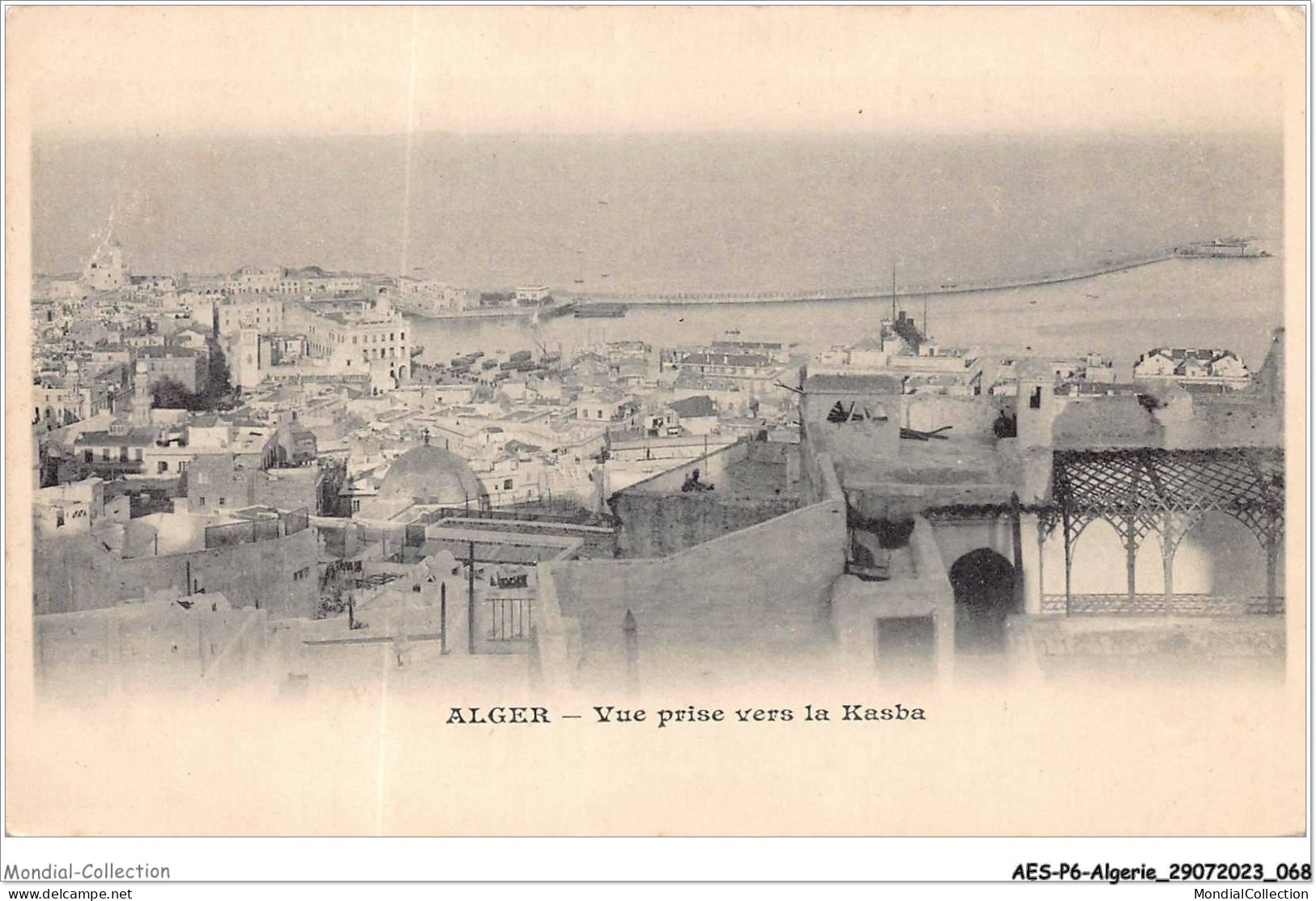 AESP6-ALGERIE-0523 - ALGER - Vue Prise Vers La Kasba  - Algiers