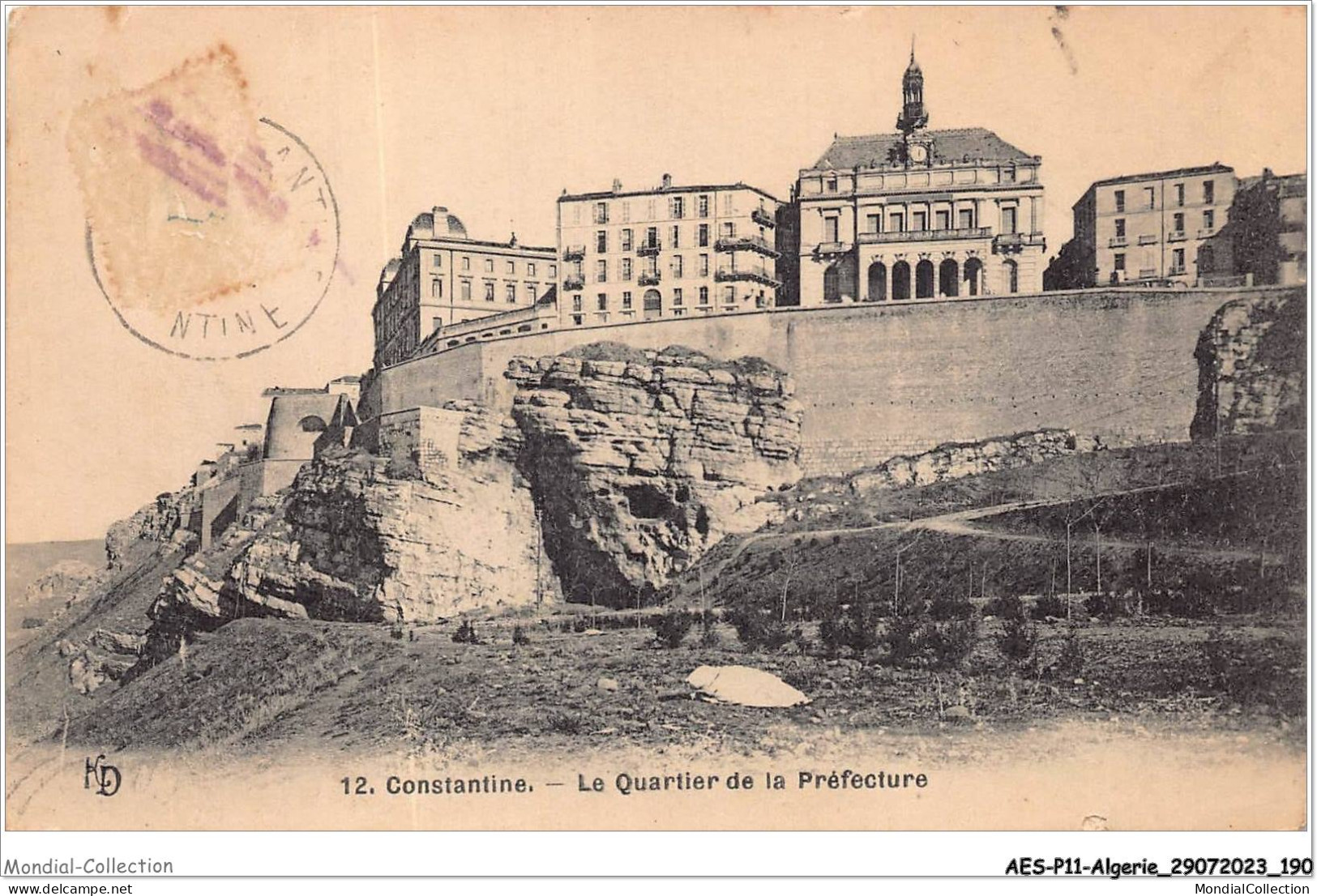 AESP11-ALGERIE-1077 - CONSTANTINE - Le Quartier De La Préfecture  - Constantine