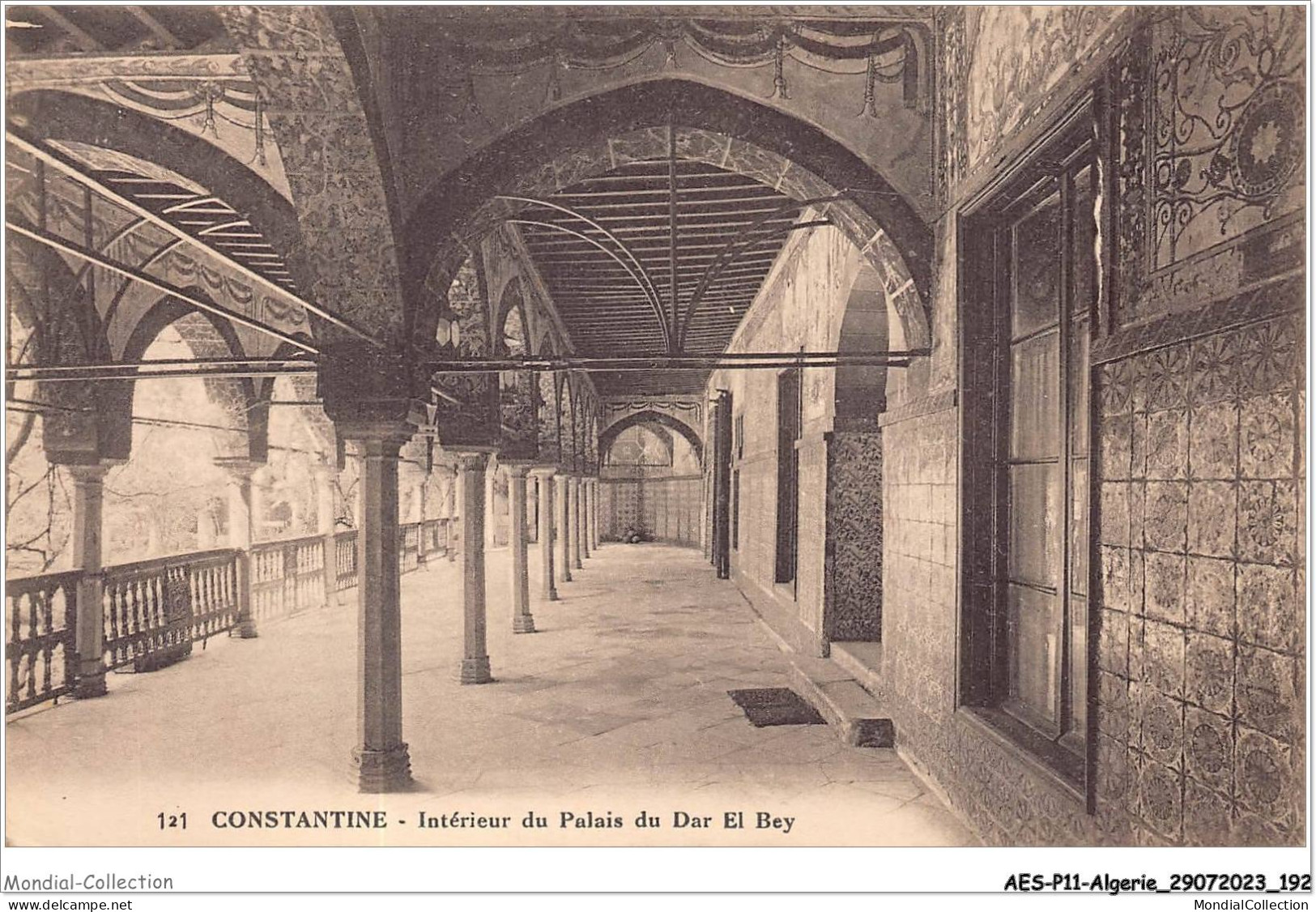 AESP11-ALGERIE-1078 - CONSTANTINE - Intérieur Du Palais Du Dar El Bey  - Constantine