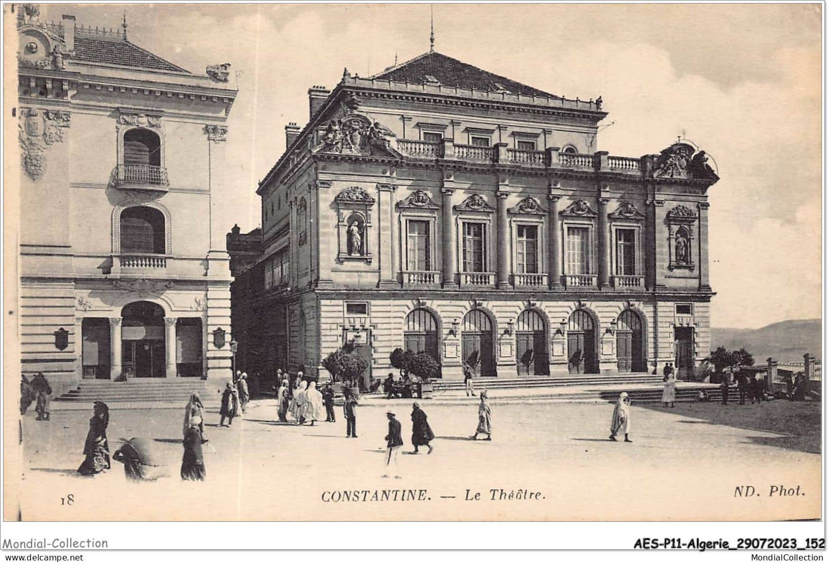 AESP11-ALGERIE-1058 - CONSTANTINE - Le Théâtre  - Constantine
