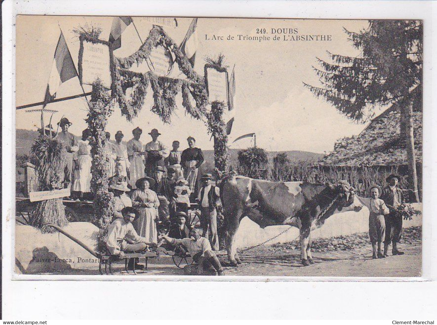 PONTARLIER: L'arc De Triomphe De L'absinthe - Très Bon état - Pontarlier