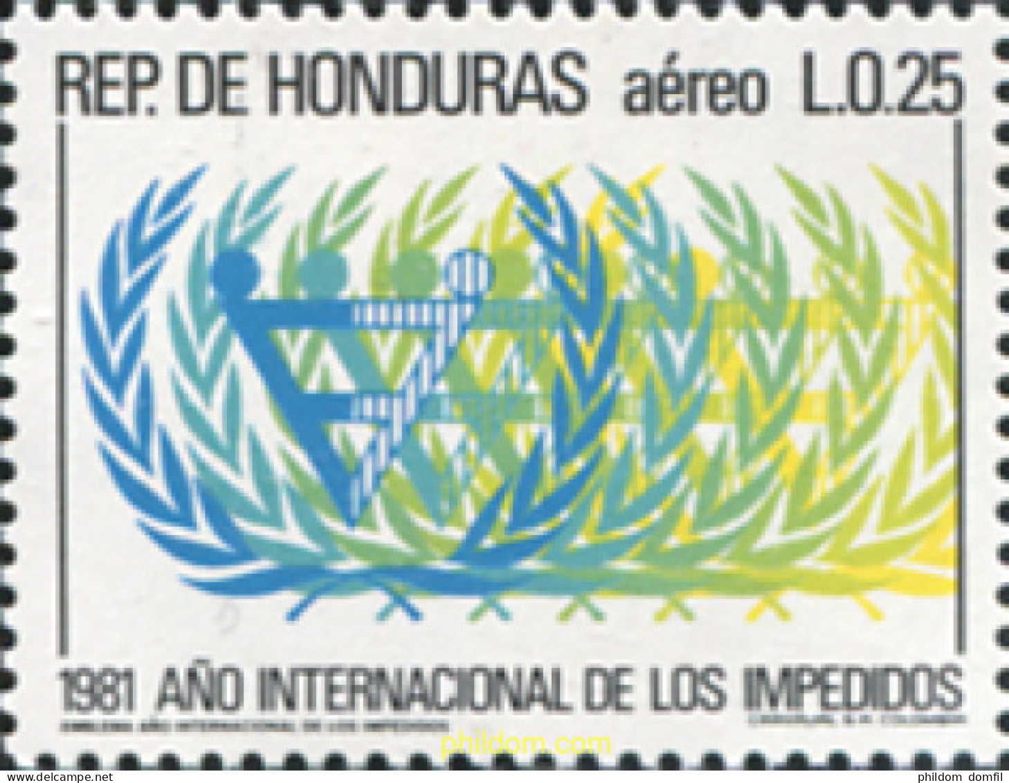 324159 MNH HONDURAS 1983 AÑO INTERNACIONAL DE LOS MINUSVALIDOS - Honduras