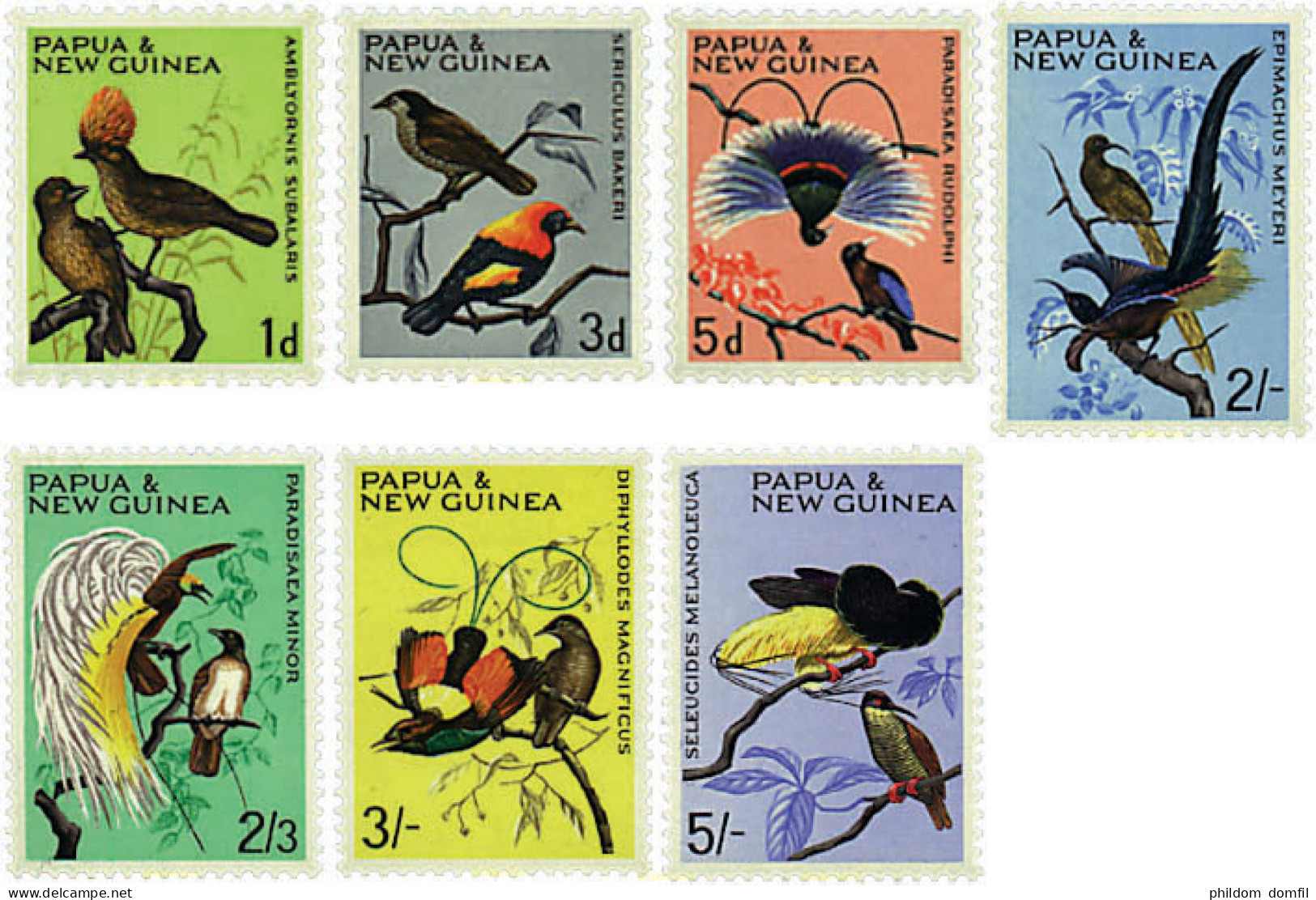 729994 MNH PAPUA NUEVA GUINEA 1964 MOTIVOS VARIOS - Papúa Nueva Guinea