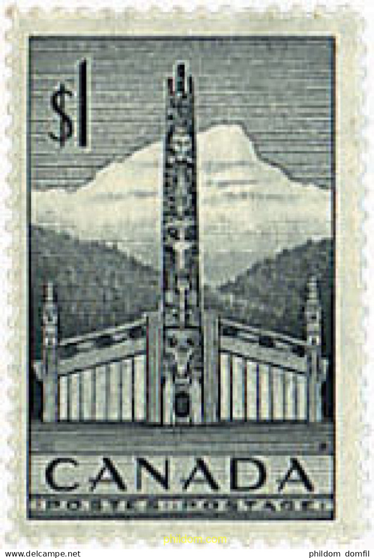 299401 MNH CANADA 1952 MOTIVOS VARIOS - Unused Stamps