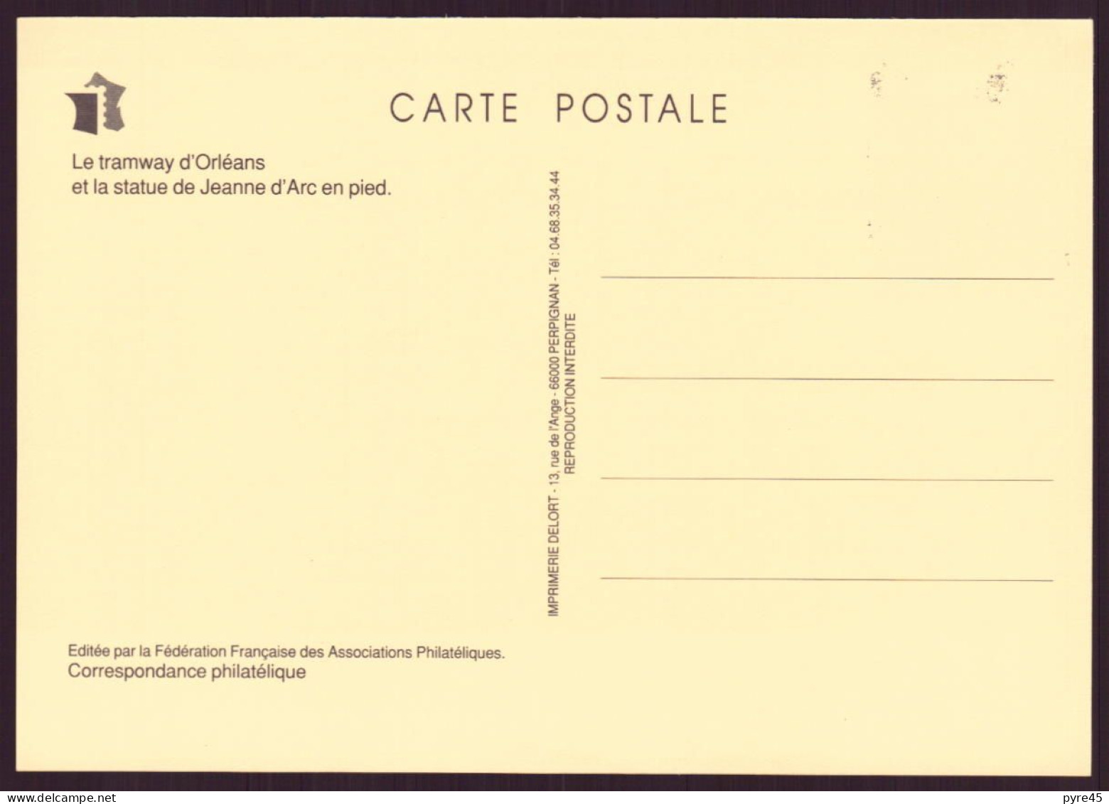 France, FDC, Carte Du 21 Février 1998 à Orléans " Journée Du Timbre " - 1990-1999
