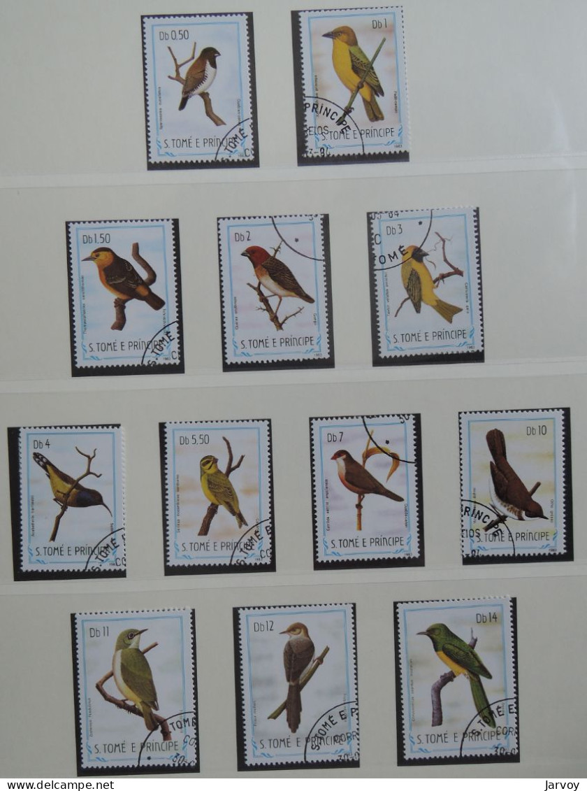 S.Tomé é Principé 1983, 22 Timbres Les Oiseaux - Birds - Sao Tome En Principe