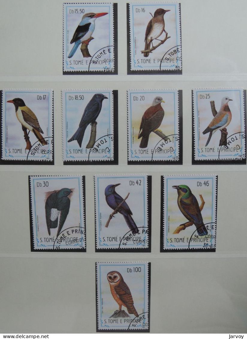 S.Tomé é Principé 1983, 22 Timbres Les Oiseaux - Birds - Sao Tome En Principe