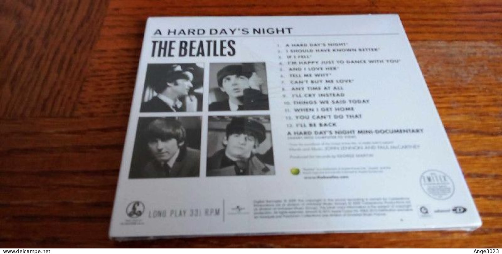THE BEATLES "A Hard Day's Night" - Rock