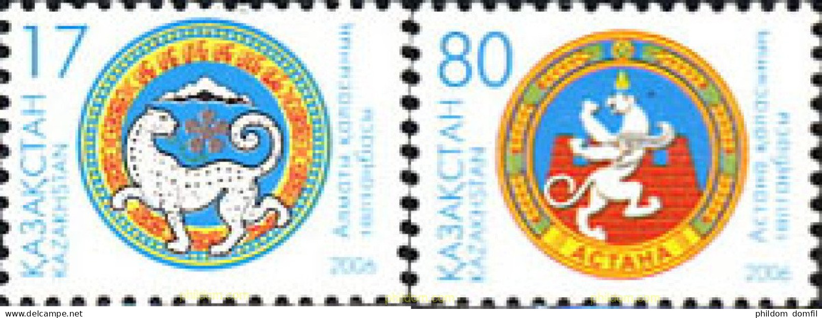 234669 MNH KAZAJSTAN 2006 ESCUDOS - Kasachstan