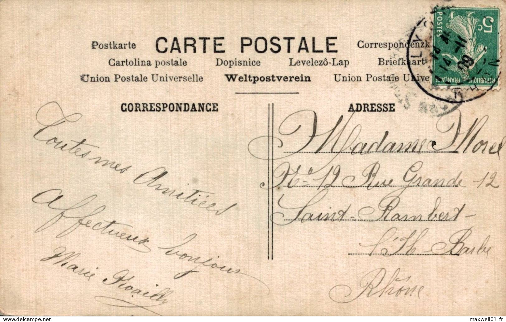 O6 - Carte Postale Fantaisie - Femme - Fleurs - Cueillies Pour Vous - M.F. Paris - Femmes