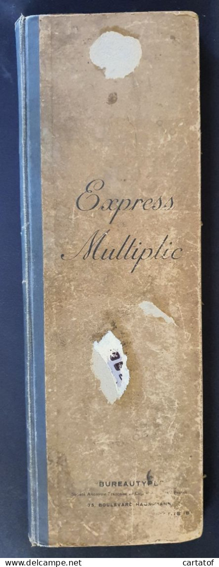 Express Multiplic . 100.000 Multiplications . BUREAUTYPE à PARIS  (La Calculatrice De Poche D'époque…) - Management