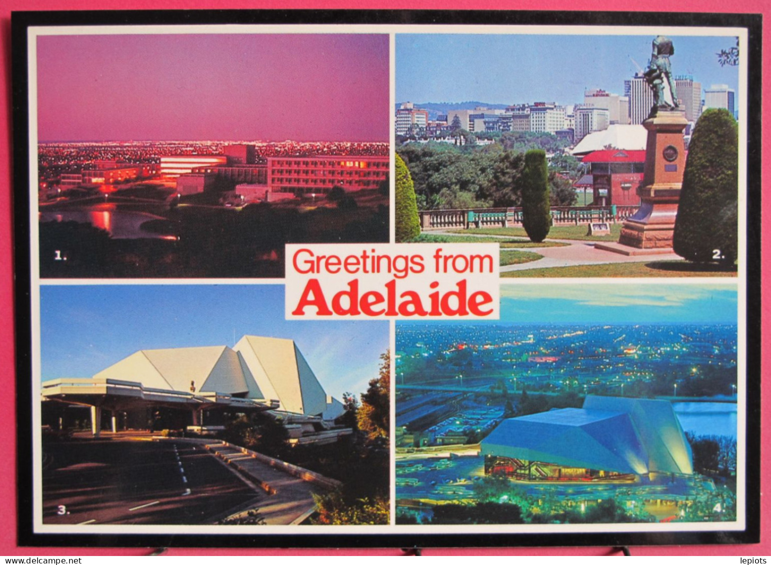 Australie - Greetings From Adelaide - South Australia - Excellent état - Adelaide