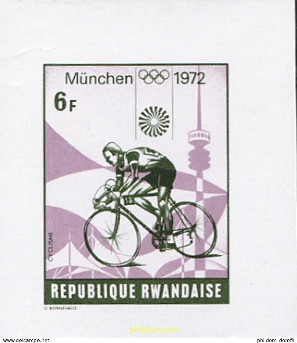 257229 MNH RUANDA 1972 20 JUEGOS OLIMPICOS VERANO MUNICH 1972 - Ungebraucht