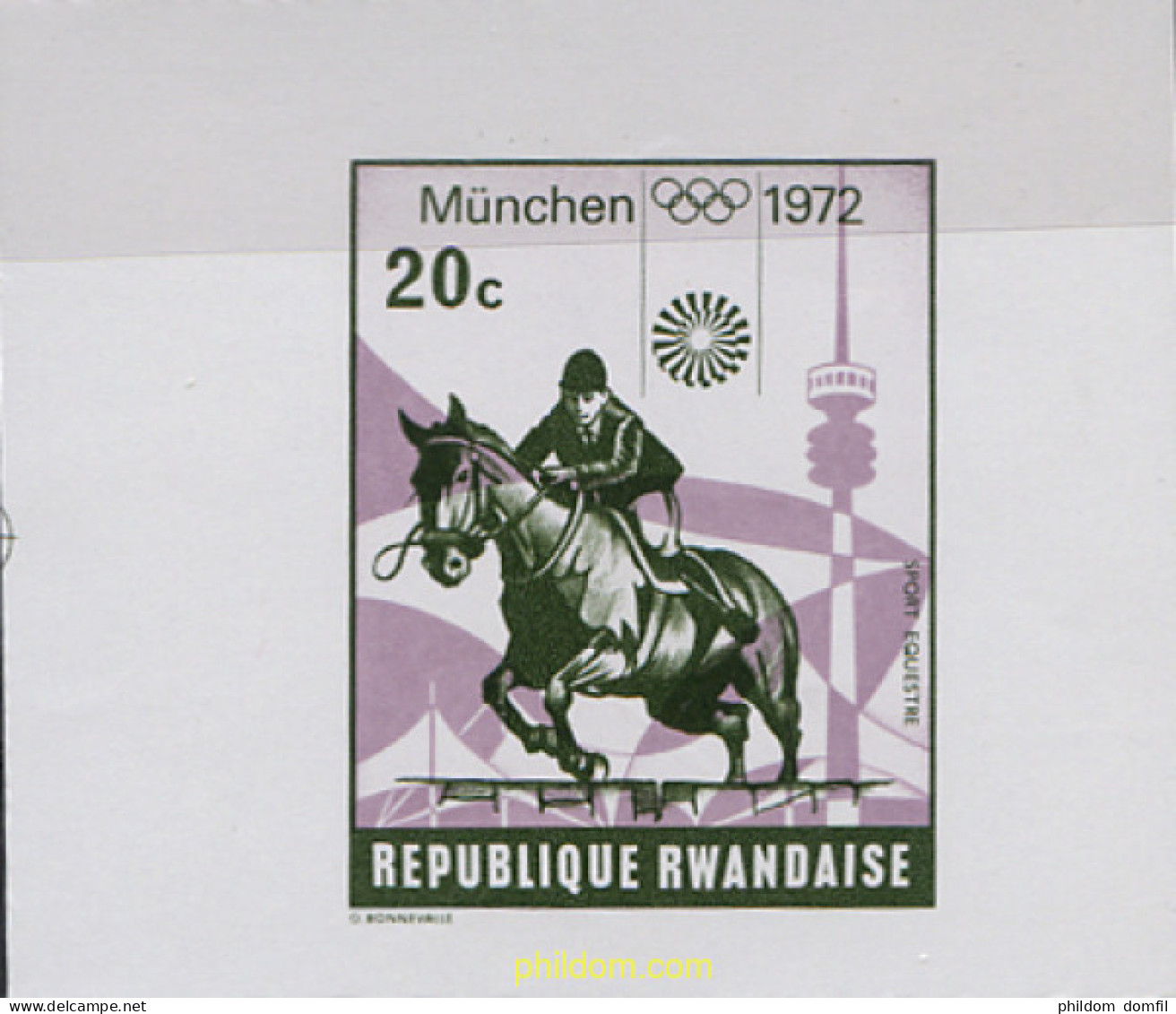 257232 MNH RUANDA 1972 20 JUEGOS OLIMPICOS VERANO MUNICH 1972 - Ungebraucht