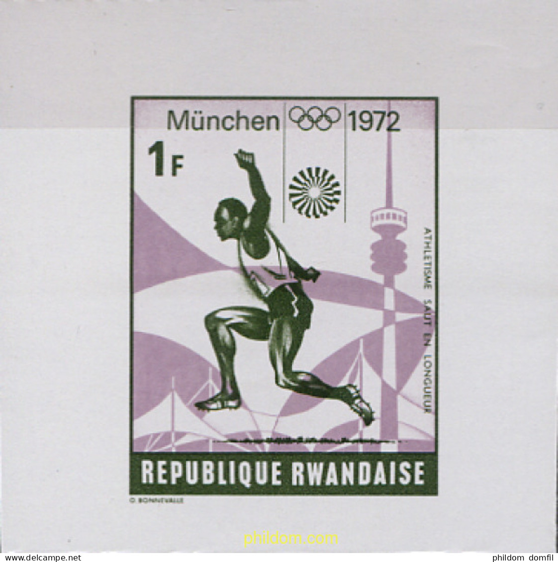 257227 MNH RUANDA 1972 20 JUEGOS OLIMPICOS VERANO MUNICH 1972 - Ungebraucht