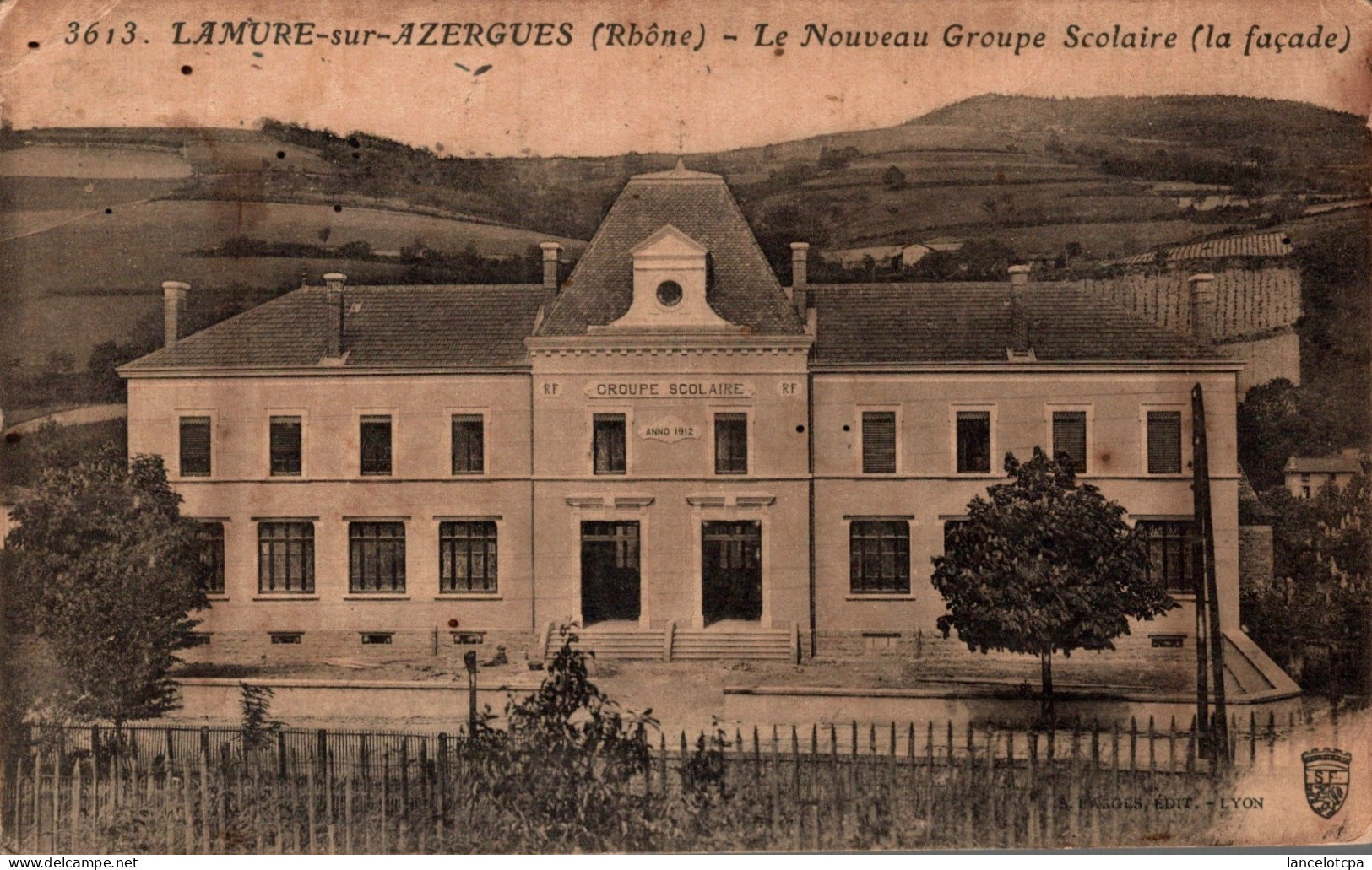 69 - LAMURE SUR AZERGUES / LE NOUVEAU GROUPE SCOLAIRE - Lamure Sur Azergues