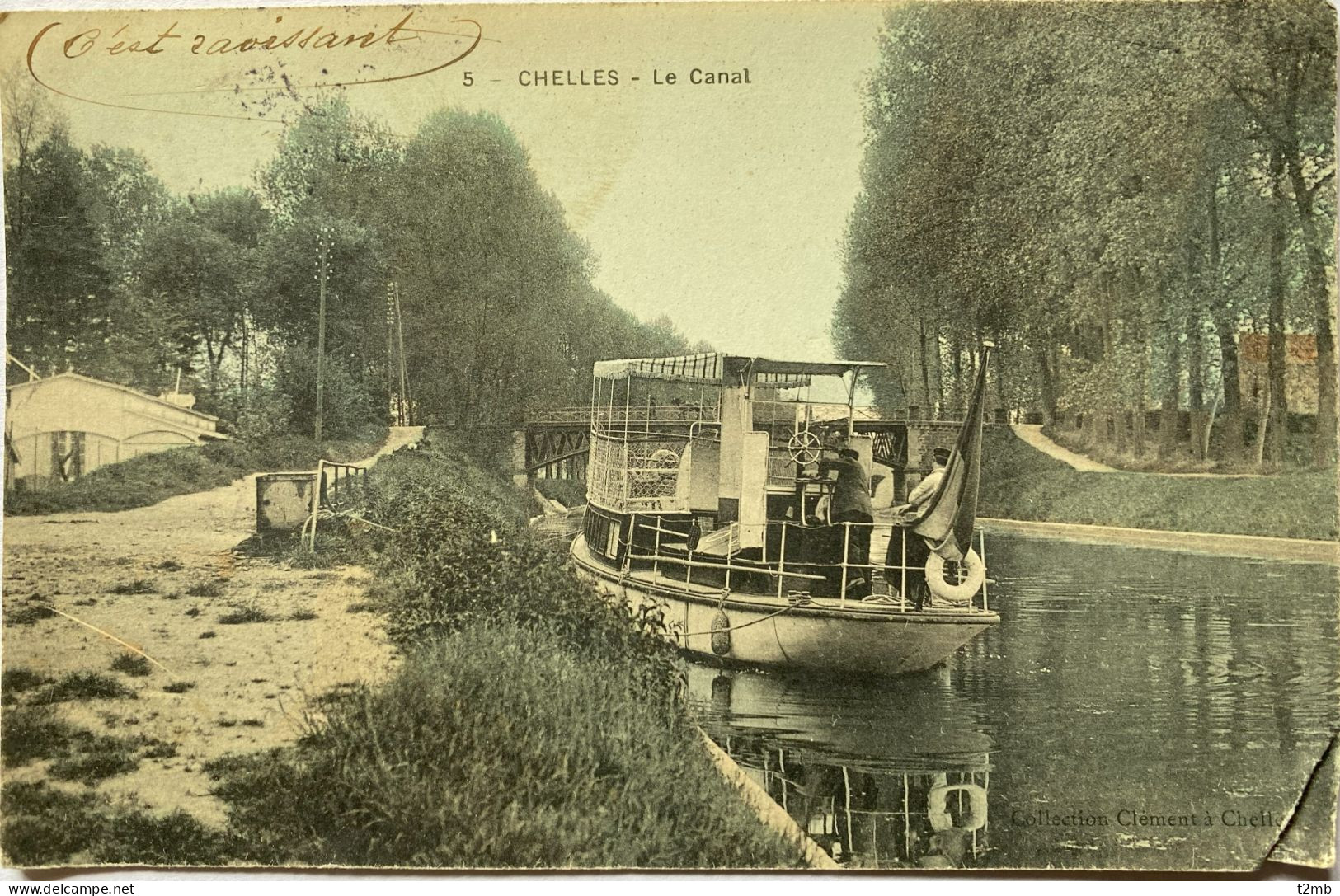 CPA CHELLES (Seine Et Marne). Le Canal (n° 5) - Chelles