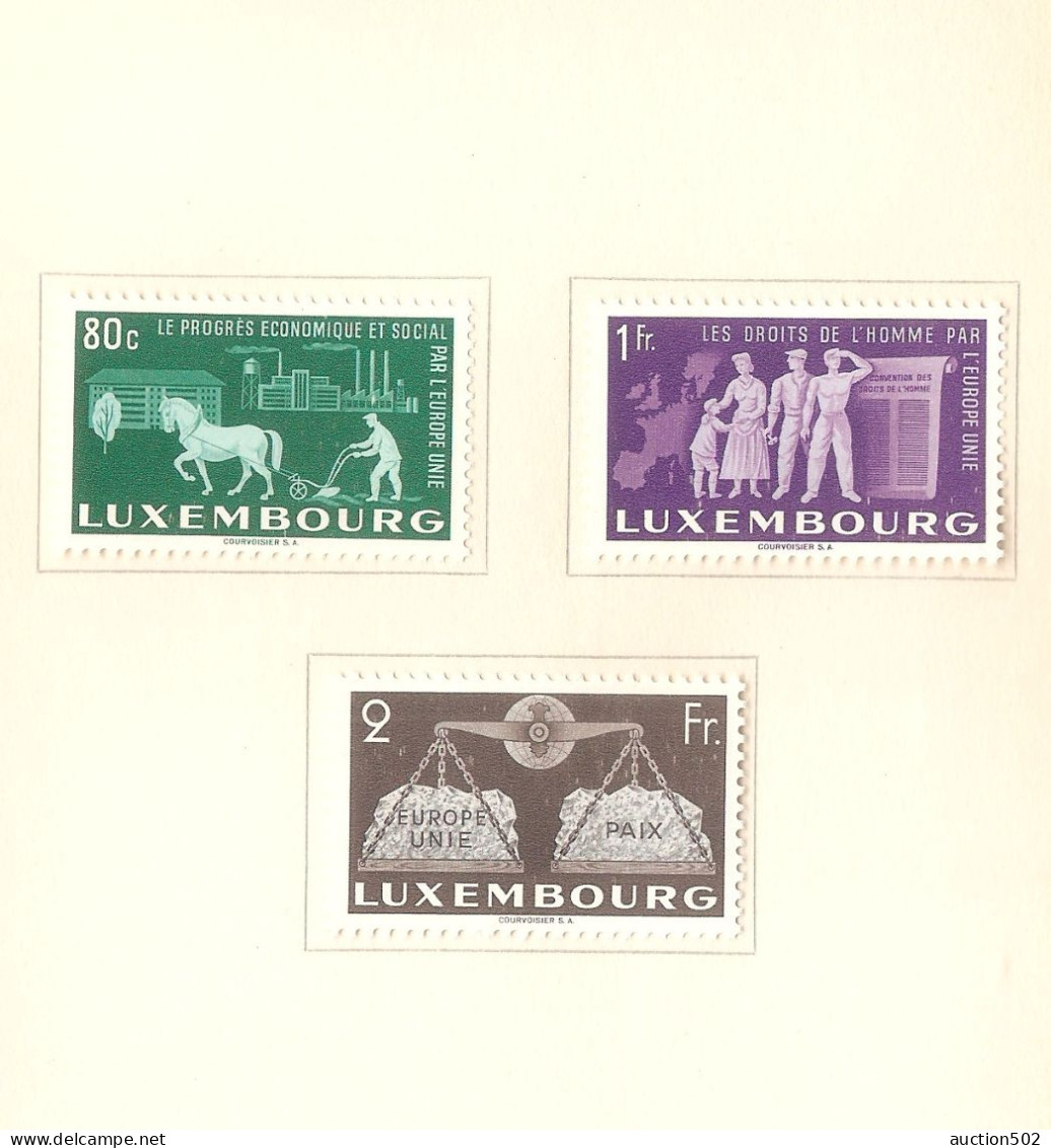 Luxemburg  Stamps year between 1948 > 1950 * HINGED