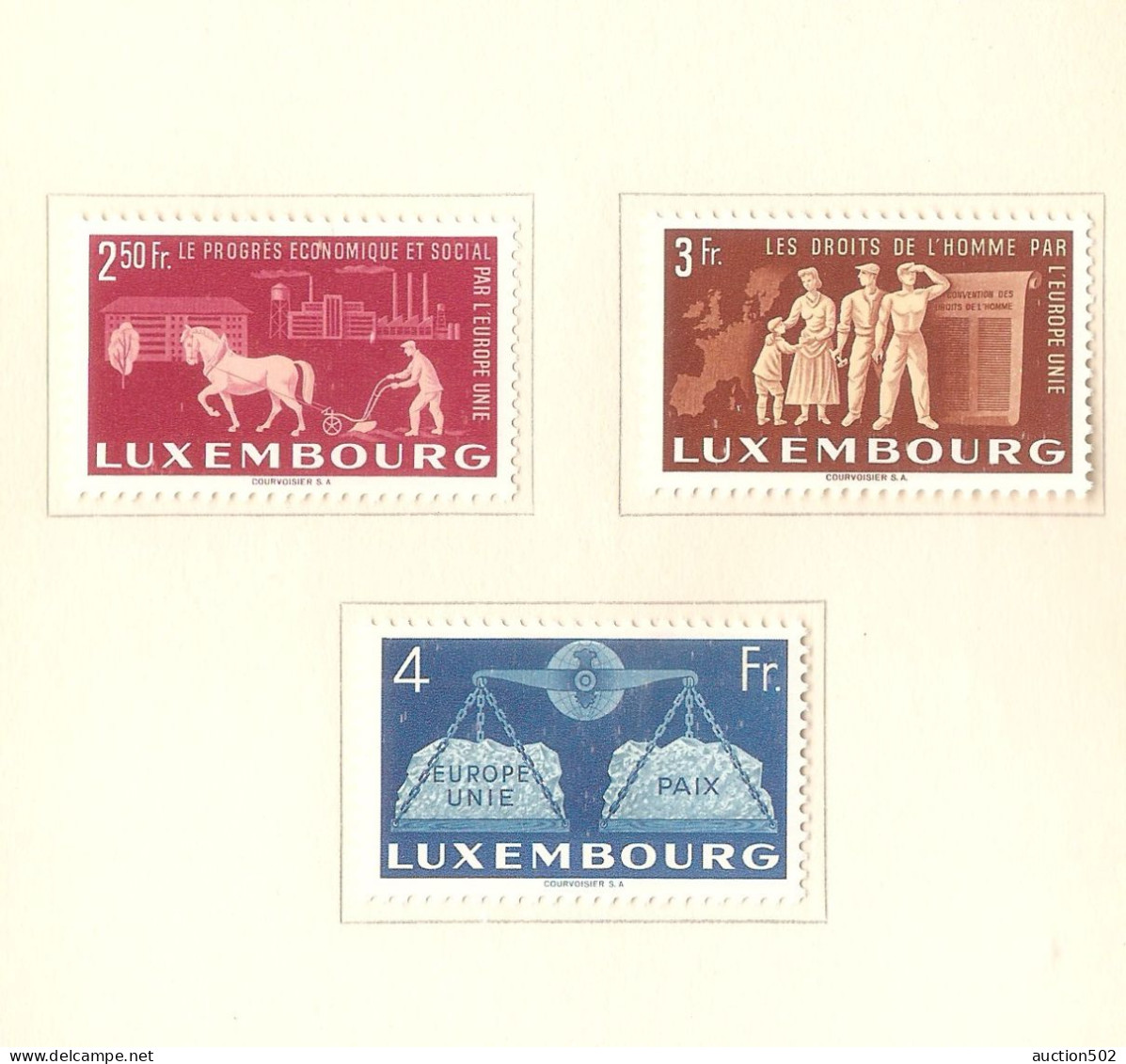 Luxemburg  Stamps year between 1948 > 1950 * HINGED