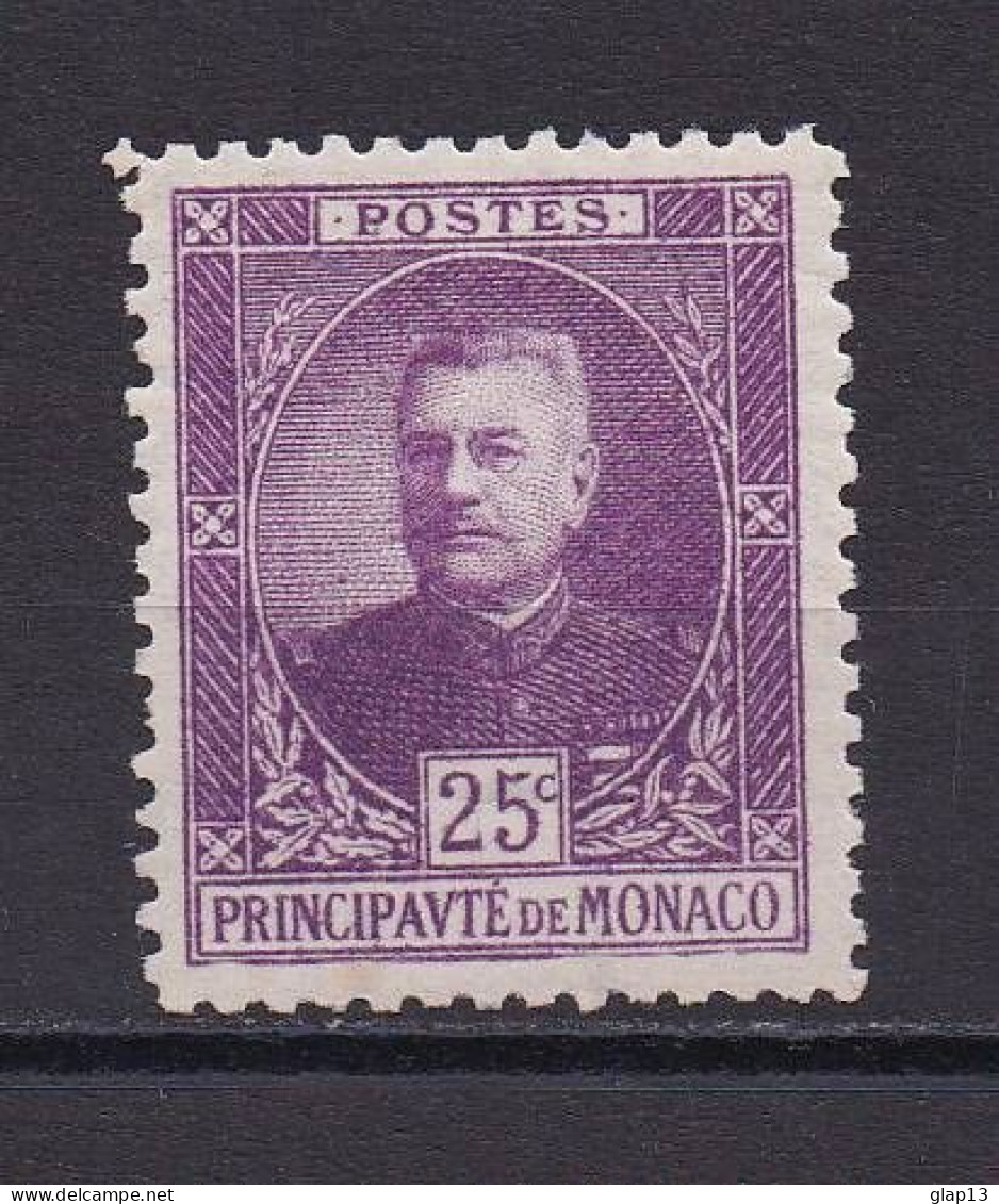 MONACO 1923 TIMBRE N°68a NEUF** LOUIS II - Ungebraucht