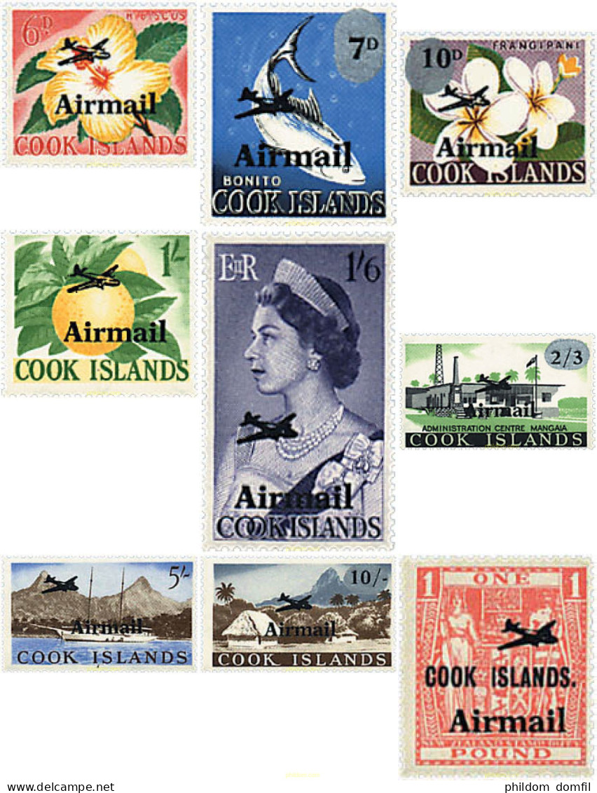 96784 MNH COOK Islas 1966 MOTIVOS VARIOS - Cookeilanden