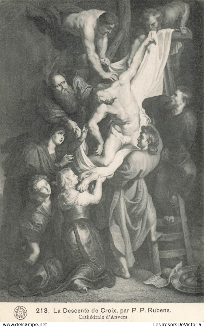 BELGIQUE - Anvers - Cathédrale D'Anvers - La Descente De Croix Par P.P. Rubens - Carte Postale Ancienne - Antwerpen