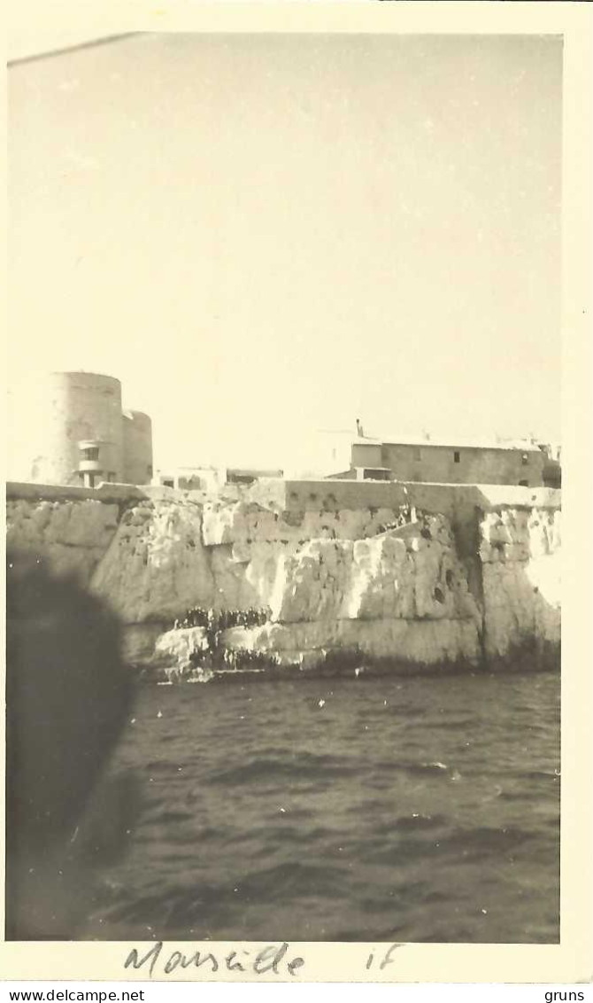 Marseille Chateau D'If Carte Photo - Castillo De If, Archipiélago De Frioul, Islas...