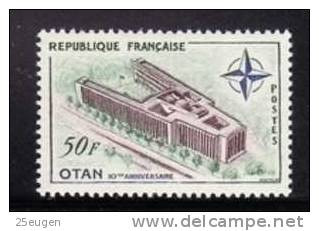 FRANCE 1959 NATO STAMP MNH - European Ideas