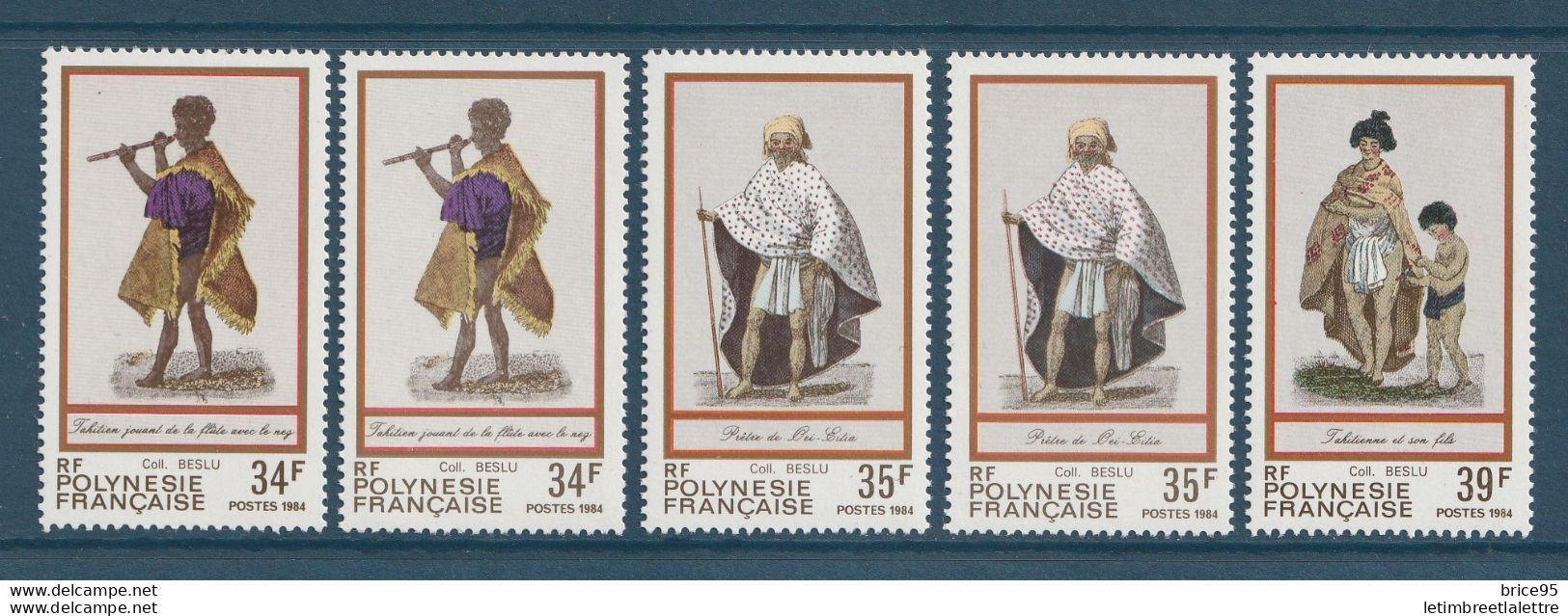 Polynésie Française - YT N° 216 à 218 ** - Neuf Sans Charnière - 1984 - Nuevos