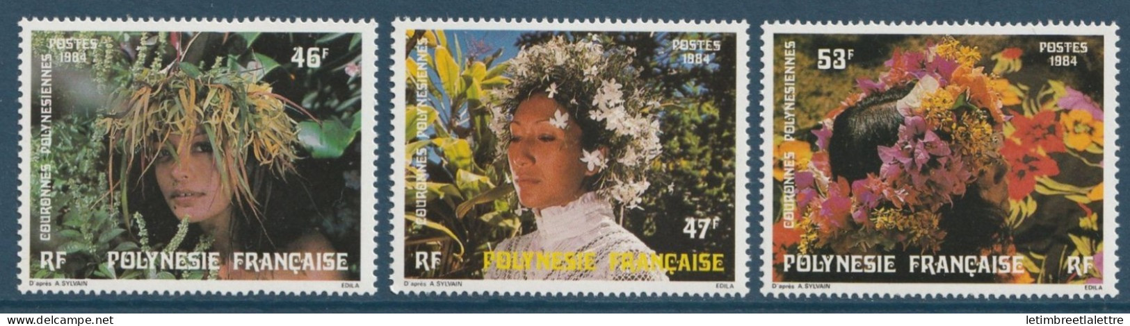 Polynésie Française - YT N° 219 à 221 ** - Neuf Sans Charnière - 1984 - Neufs