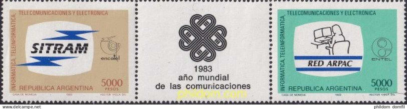 283641 MNH ARGENTINA 1983 INFORMACION TECNOLOGICA - Ongebruikt