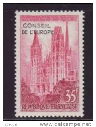 FRANCE 1958 EUROPARAT OFFICIAL  MNH - Idee Europee