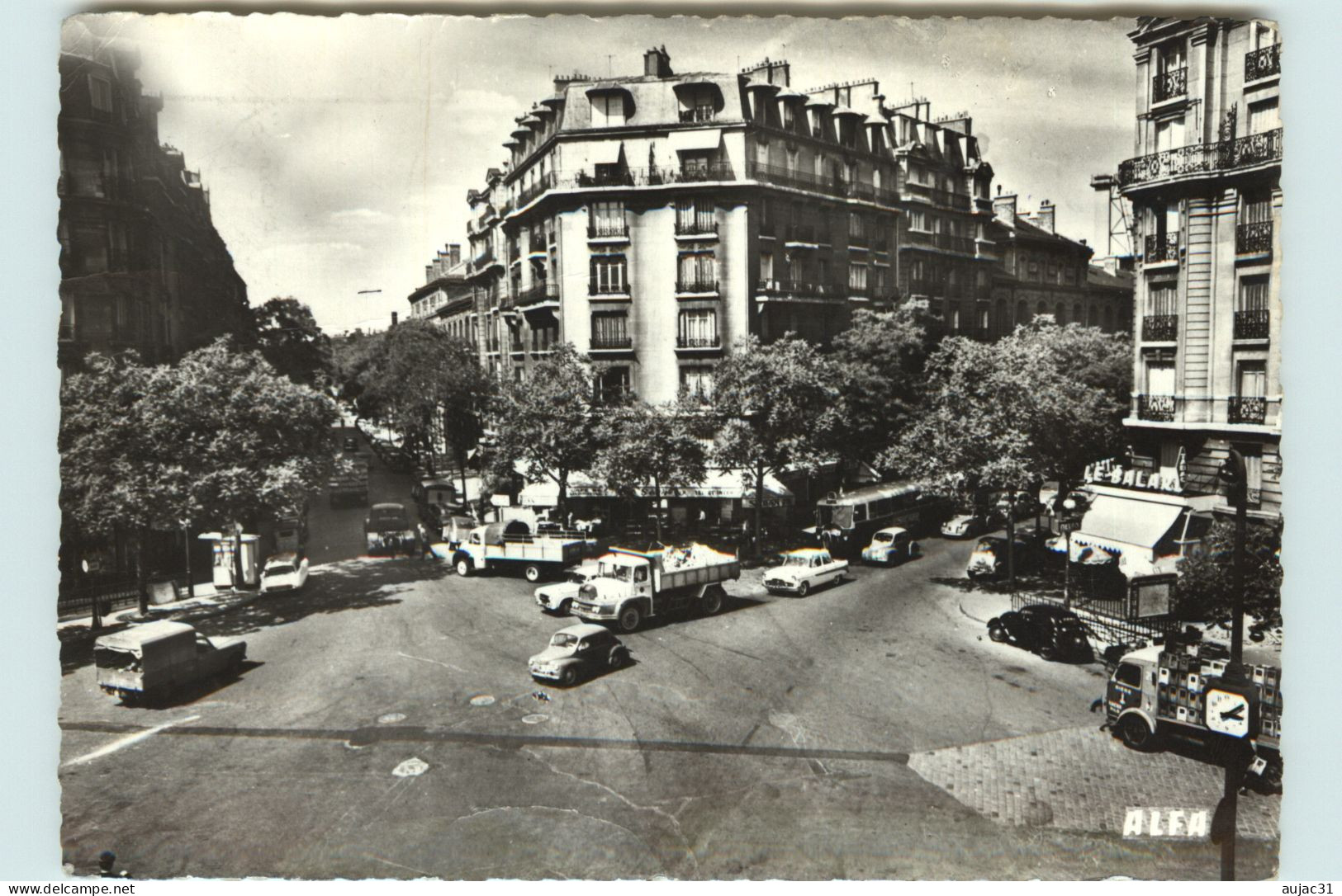 Dép 75 - Voitures - Automobile - Camions - Camion - Paris - Arrondissement 15 - Place Balard - état - Distrito: 15