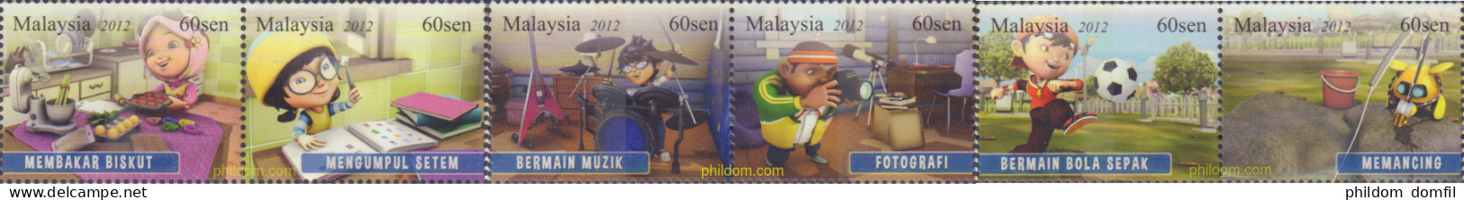 585366 MNH MALASIA 2012  - Malaysia (1964-...)