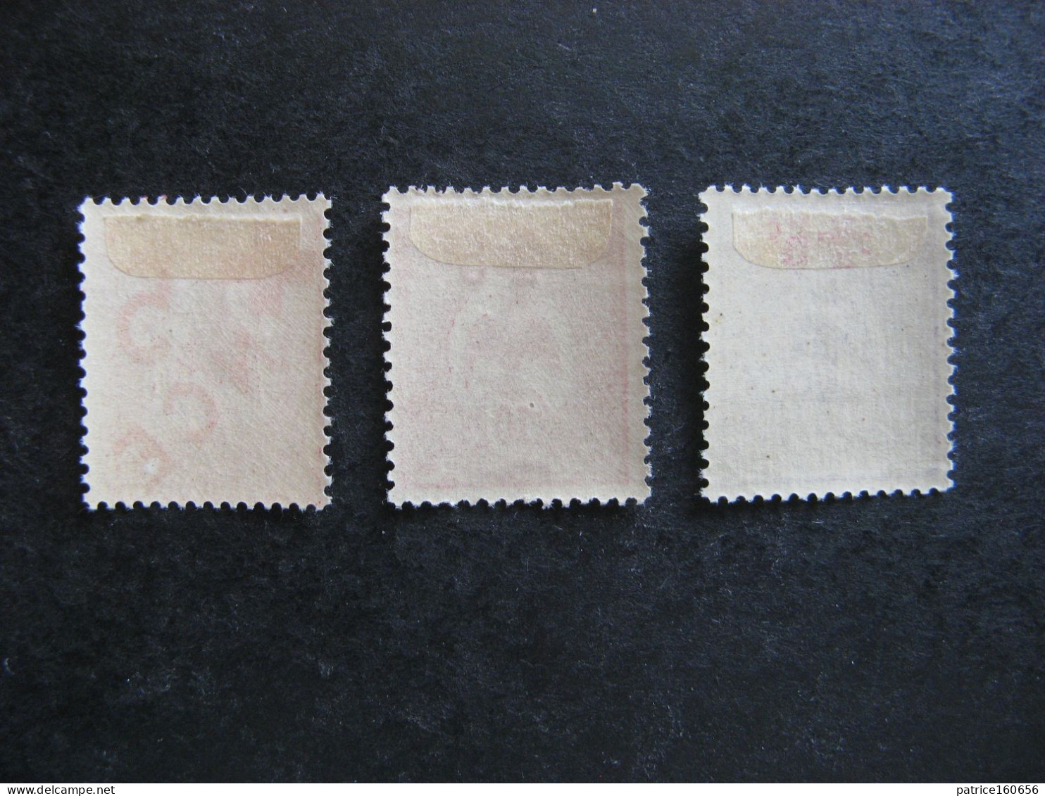 A). Nouvelle-Calédonie:  TB Série N°110 Au N° 112, Neufs X . - Unused Stamps