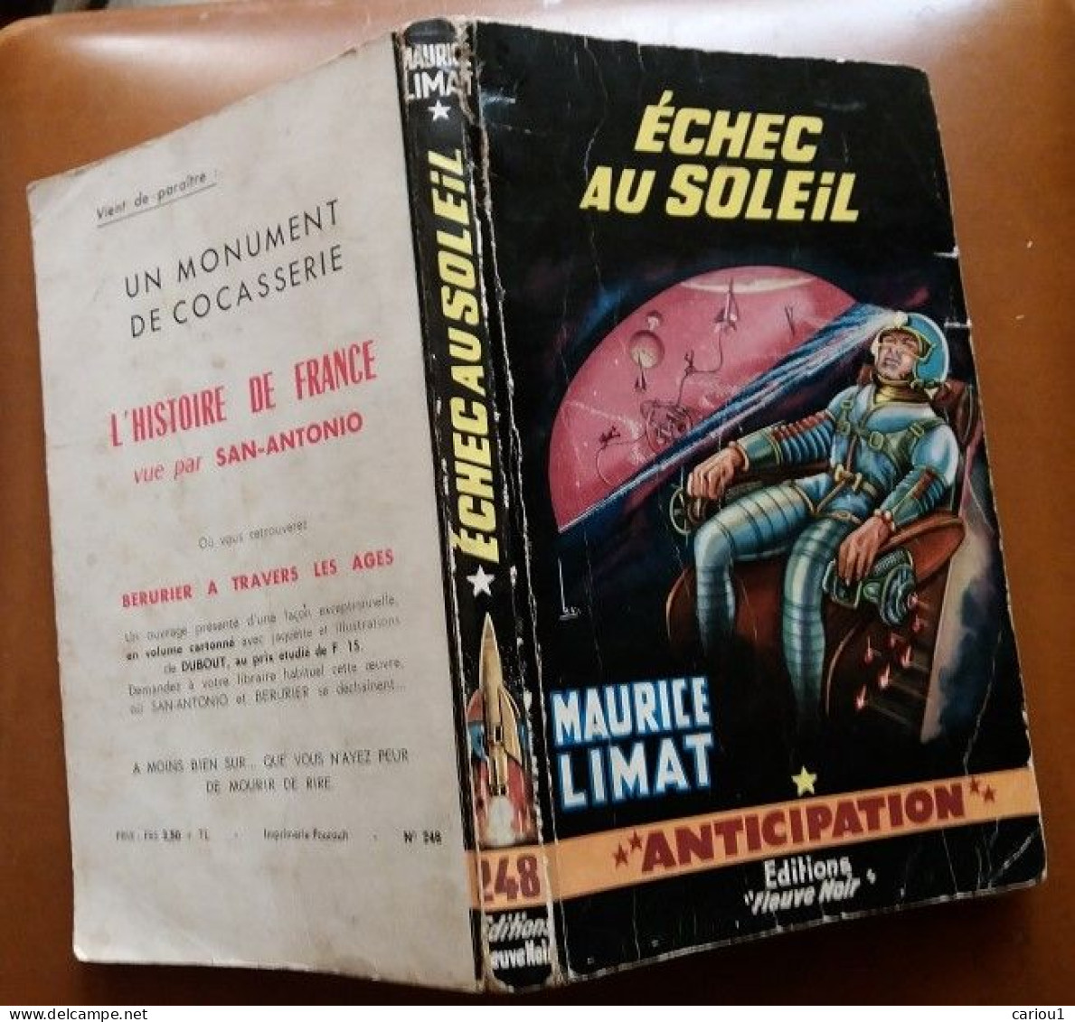 C1 Maurice LIMAT Echec Au Soleil FNA 248 1964 EO Epuise PORT INCLUS France - Fleuve Noir