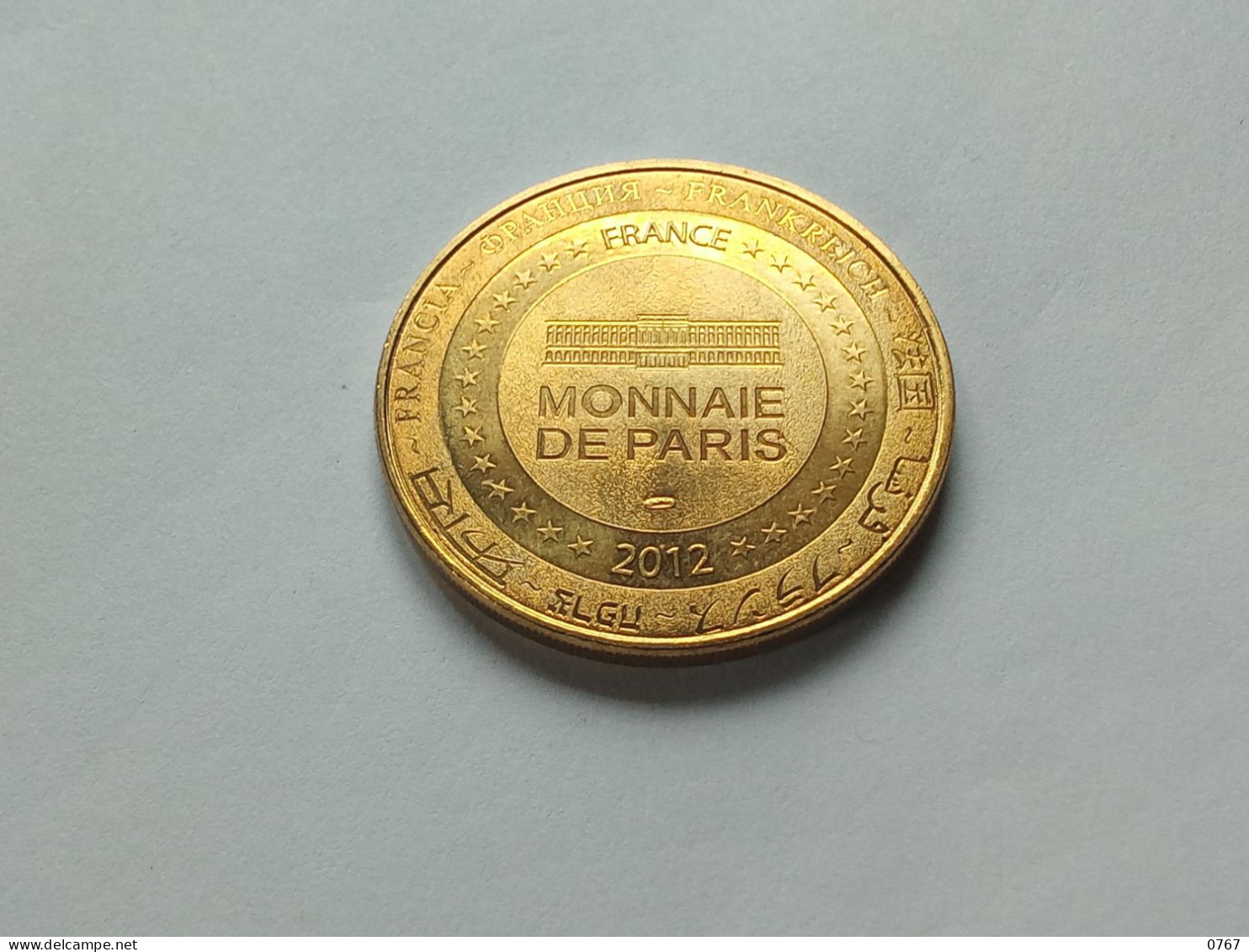 Médaille Jeton Touristique Monnaie De Paris  2012 église Sainte Catherine Honfleur  (bazarcollect28) - 2012