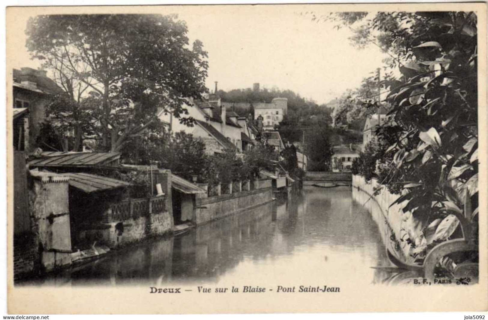 28 / DREUX - Vue Sur La Blaise - Pont Saint-Jean - Dreux