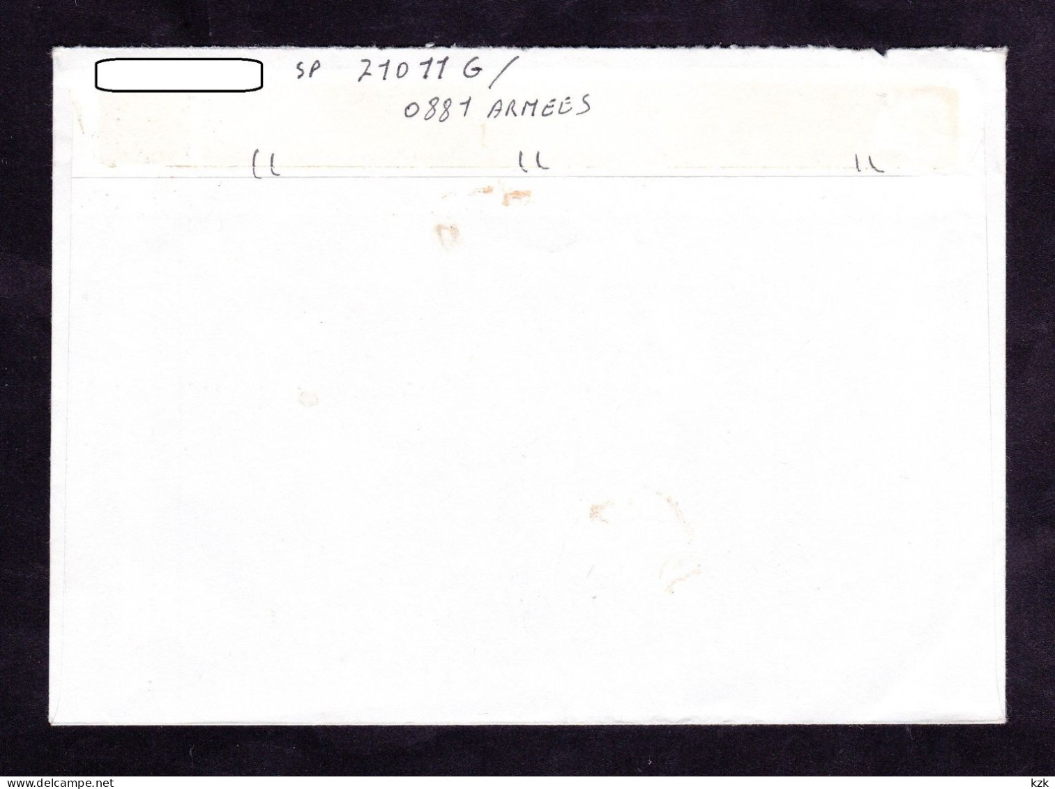 2 05	28	-	BPM 654   -  Oblitérée Le 20/04/1992 		-	Enveloppe  Ouverte Sur Le Haut - Sonstige & Ohne Zuordnung